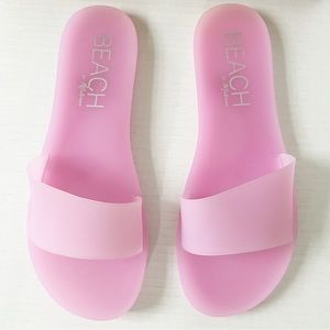 Beach by Matisse Pink Jelly Sandals